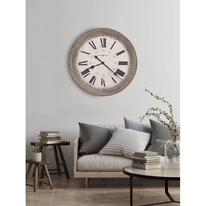 Howard Miller Nesto Wood Wall Clock & Reviews Wayfair